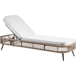 Solseng-Solseng utendørs med pute Zeri kunstrotting Beige