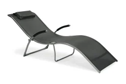 Solstoler-Solstol BATYA 173x63x65cm Grey
