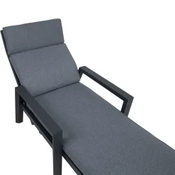 Solstoler-Solstol HOME4YOU Casper Grey Grå