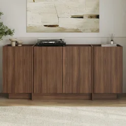 Gangbord|Avlastningsbord-Sorlan Konsollbord 180 cm Milano Walnut