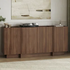 Gangbord|Avlastningsbord-Sorlan Konsollbord 180 cm Milano Walnut