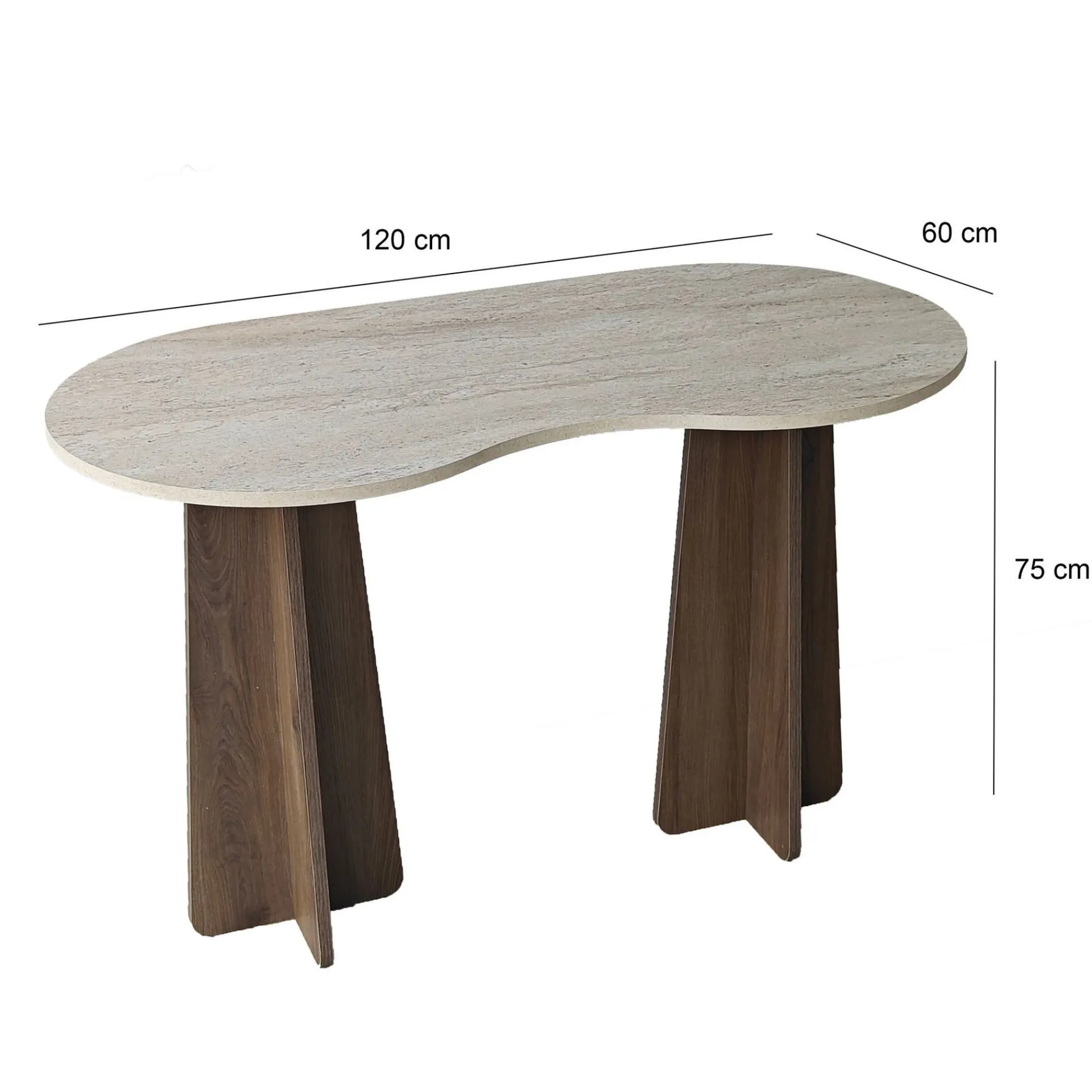 Soryn Skrivebord 120x75x60 cm