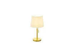 Trio Lighting Bordlampe|Soveromslampe-Souffrant Bordlampe Matt Messing