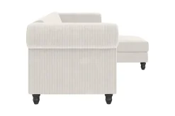 Loft24 Sovesofa Felix II 241x154x83 cm, Krem