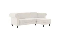 Loft24 Sovesofa Felix II 241x154x83 cm, Krem