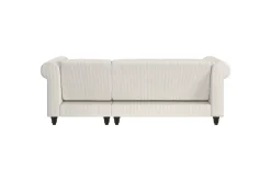 Loft24 Sovesofa Felix II 241x154x83 cm, Krem