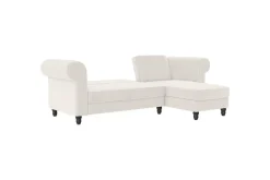 Loft24 Sovesofa Felix II 241x154x83 cm, Krem