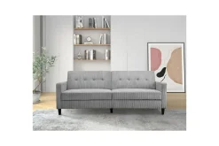 Loft24 Sovesofaer-Sovesofa Hartford II 203x83x82 cm, Grå Grey