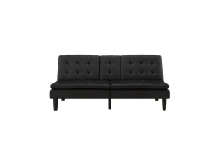 Loft24 Sovesofaer-Sovesofa Maine Svart