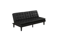Loft24 Sovesofaer-Sovesofa Maine Svart