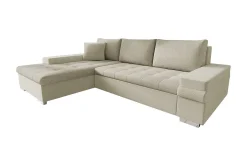 Velour Sofa & Fløyel Sofa-Sovesofa med divan Once 1 + Met 4