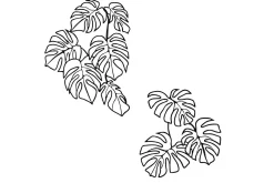 Spirit Leaf Veggdekor