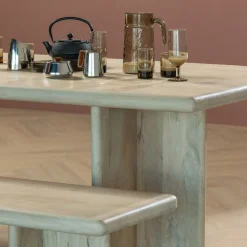 WOOOD Entrebenk|Benk-Spisebenk Ato 220 cm naturlig