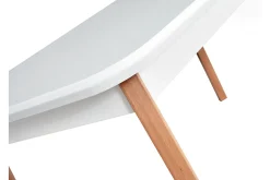 Spisebord & Kjøkkenbord-Spisebord 140cm Svart,Hvit