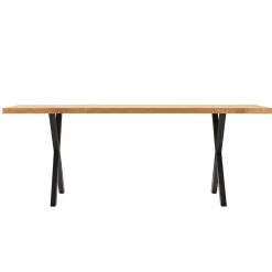 Spisebord & Kjøkkenbord-Spisebord HOME4YOU Rowan 200x90x75 cm Fiskebensmønstret eik