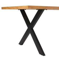 Spisebord & Kjøkkenbord-Spisebord HOME4YOU Rowan 200x90x75 cm Fiskebensmønstret eik