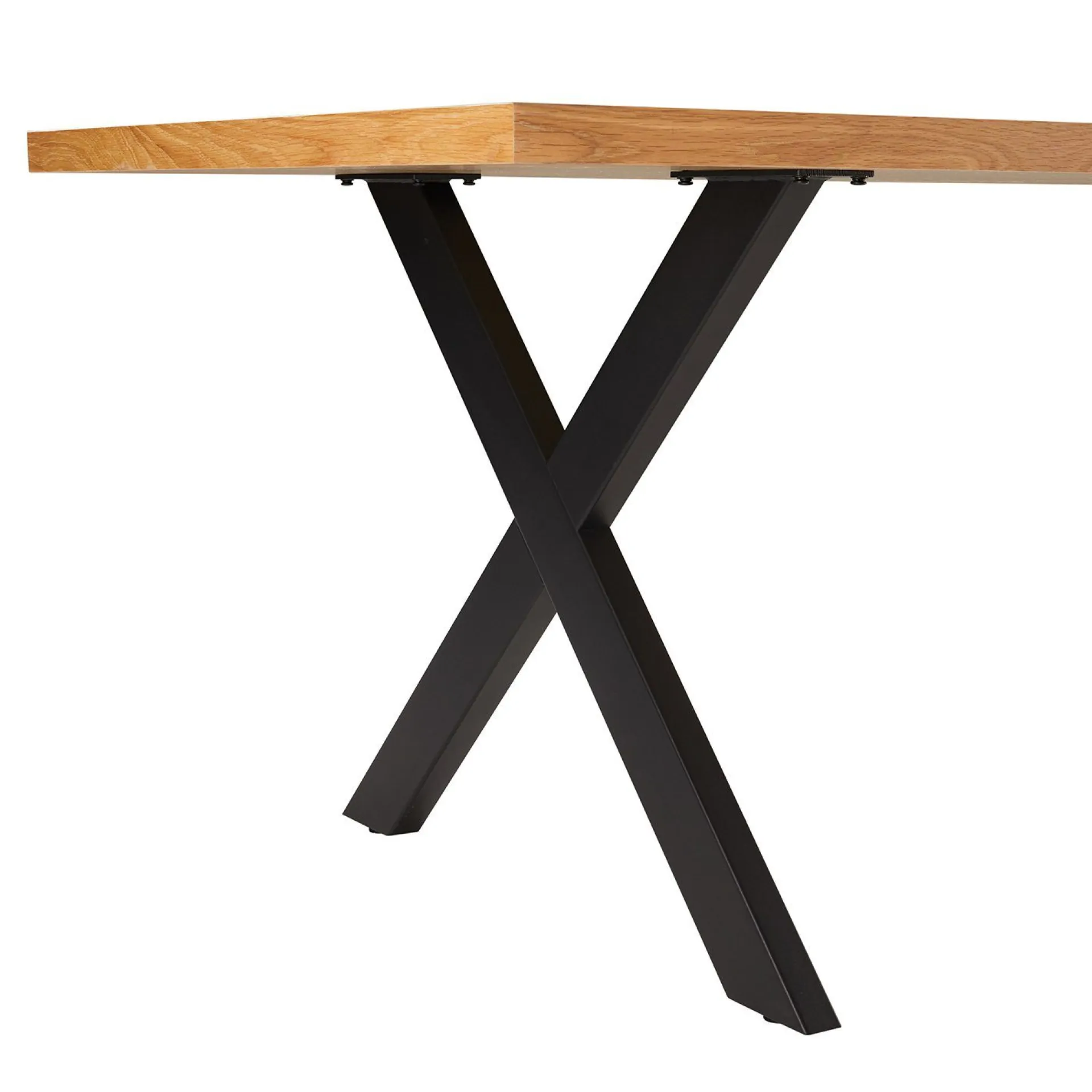 Spisebord & Kjøkkenbord-Spisebord HOME4YOU Rowan 200x90x75 cm Fiskebensmønstret eik
