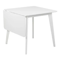 Spisebord & Kjøkkenbord-Spisebord HOME4YOU Roxby 80/120x80x76 cm Hvit