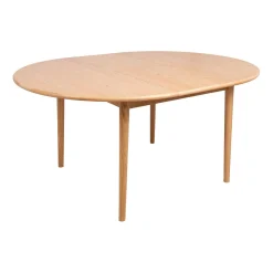 Spisebord HOME4YOU Troyes eik 100+32x75 cm