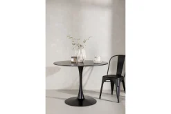 Venture Home Spisebord Glade spisebord 100x74 cm rundt