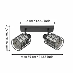 Spotlight Consaca med 2 lamper