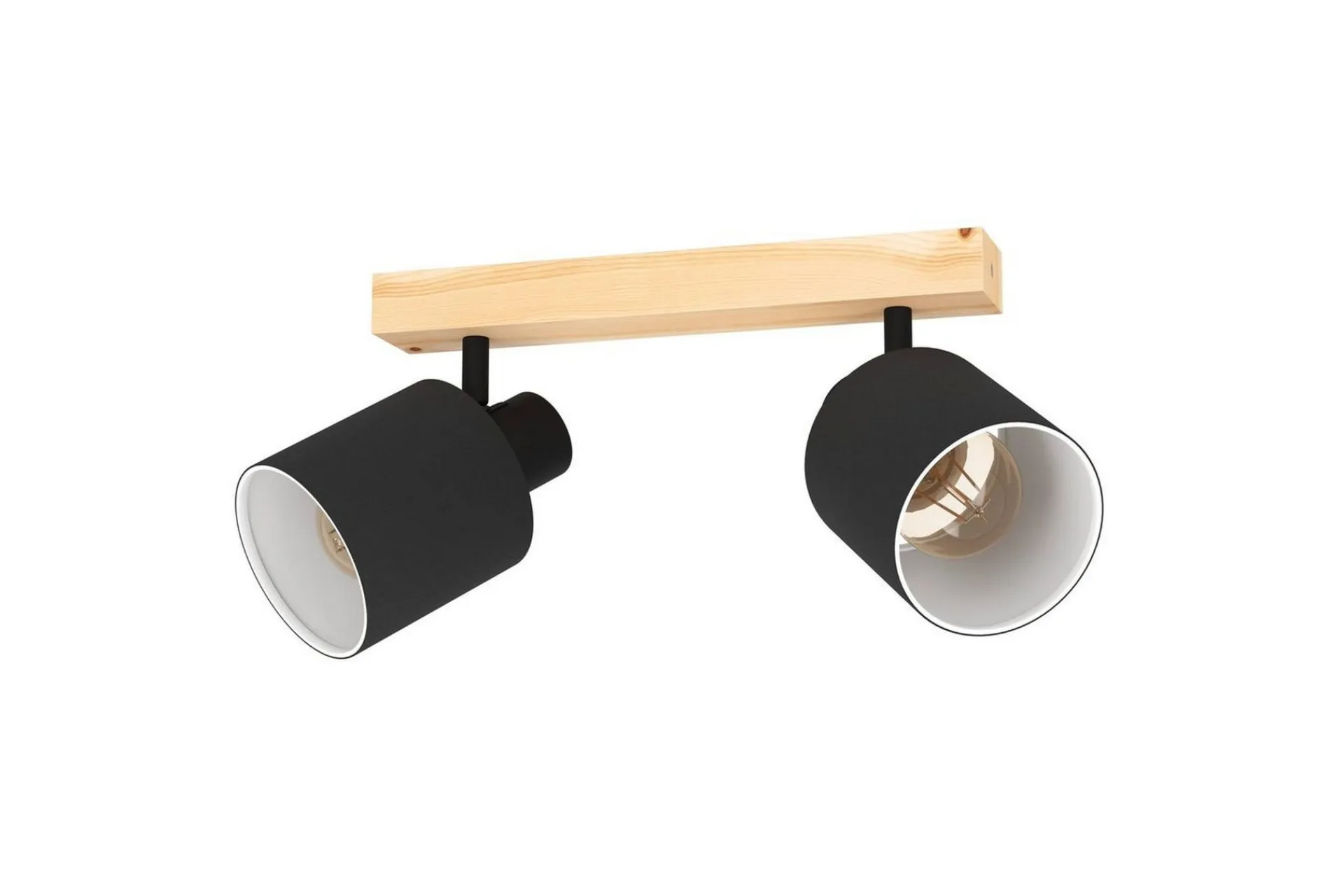 Eglo Spotlights & Downlights-Spotlight Batallas med 2 Lamper Svart,Hvit,Brun