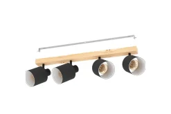 Eglo Spotlights & Downlights-Spotlight Batallas med 4 lamper Svart,Hvit,Brun