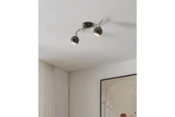 Eglo Spotlight Bimeda med 2 Lamper Nikkel-Nero, Krom