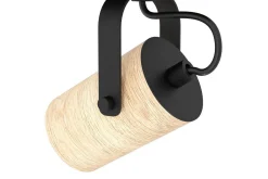Eglo Led-Belysning|Spotlights & Downlights-Spotlight Cayuca med 2 lamper Svart,Brun