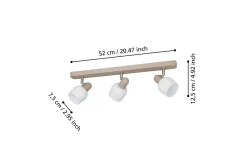 Eglo Spotlights & Downlights-Spotlight Corato med 3 Lamper Hvit