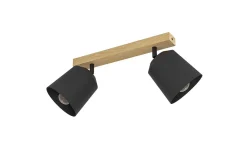 Eglo Spotlights & Downlights-Spotlight Cotorro med 2 Lamper Brun,Svart