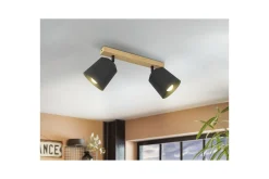 Eglo Spotlights & Downlights-Spotlight Cotorro med 2 Lamper Brun,Svart