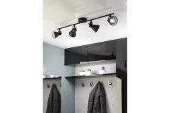 Eglo Led-Belysning|Spotlights & Downlights-Spotlight Seras med 4 Lamper Svart