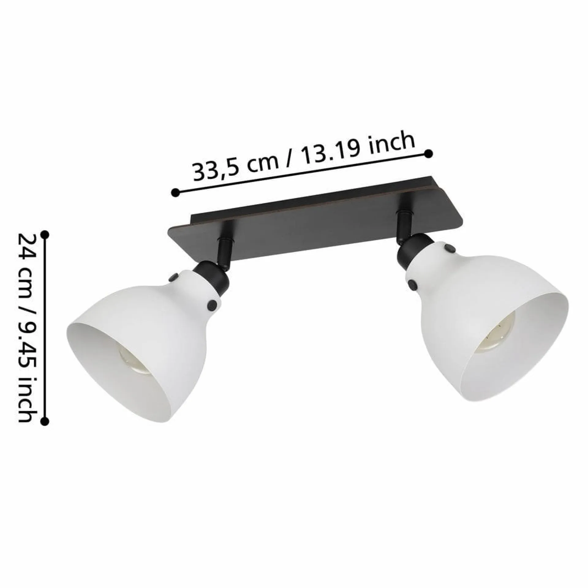 Spotlights & Downlights-Spotlight Matlock Grey,Svart