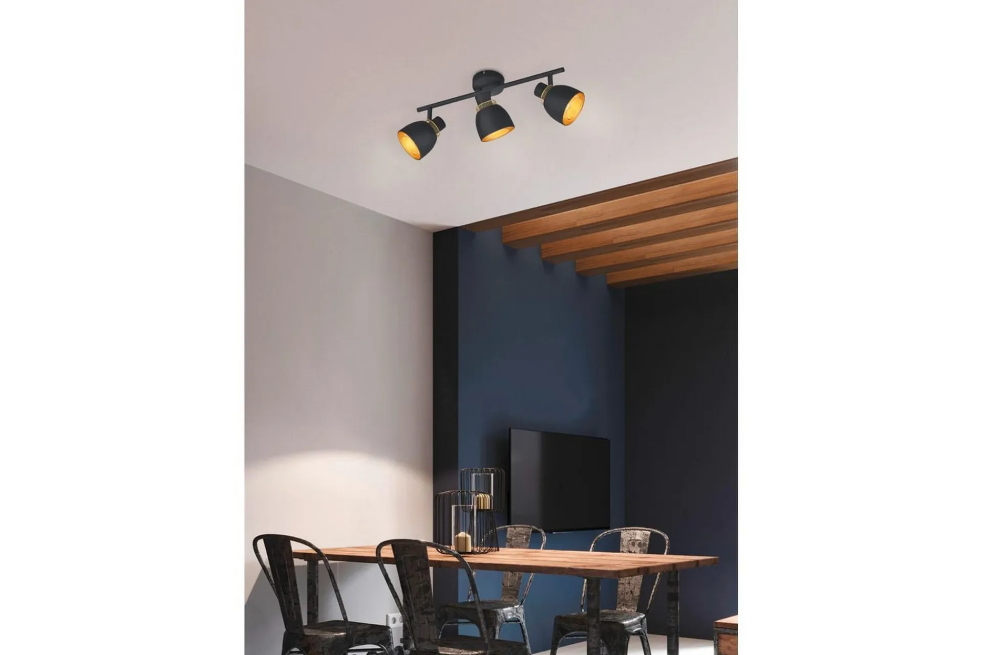 Trio Lighting Spot TRIO Punch 3-delt
