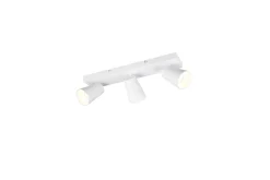 Trio Lighting Spotlights & Downlights-Spot TRIO Sharp 3-delt, Matt hvit/gull Hvit,Gull