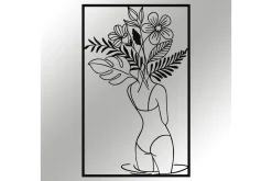Skilt-Spring in the Head Veggdekor Svart