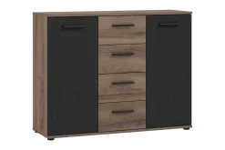 Sideboard & Skjenker-Sredets Sideboard 34x105 cm Brun/Svart