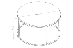 Startis Sofabord 60 cm