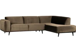 WOOOD Hjørnesofa-Statement Hjørnesofa Høyre Taupe