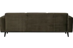 Velour Sofa & Fløyel Sofa-Statement 3-seters Sofa Brun