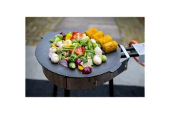 Mustang Gryter & Kasseroller-Stekepanne Støpejern med Føtter 45cm Svart