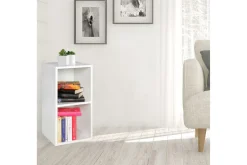 Wohnling Stående hylle melaminbelagt sponplate med lagringsplass, moderne stil