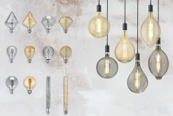 Trio Lighting Lyspærer|Lavenergipære-Stenhill Krystallampe LED