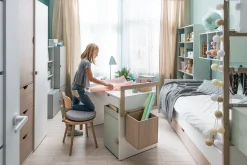 VOX STIGE Garderobe Hvit / Tre / Natur