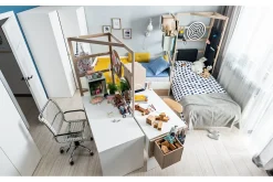 VOX Garderobeskap Barn|Oppbevaring Barnerom-STIGE Garderobe Vit Hvit