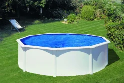 Planet Pool Basseng-Stålveggsbasseng Classic rund 350x120