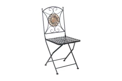 Stol MOSAIC 36x36xH70cm Sammenleggbar