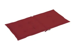 Be Basic Stolsdynor för trädgården 4 st grå 100x50x3 cm Wine red 100x50x3 cm