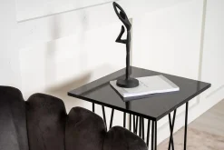 Venture Home Gangbord|Avlastningsbord-Stone Avlastningsbord 40 cm Svart